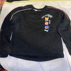 Sonic By Puma Kids Crewneck Sweatshirt